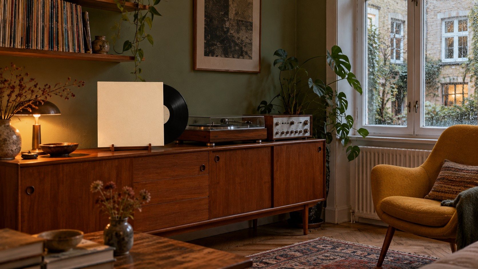 Listening room for Blue Smoke